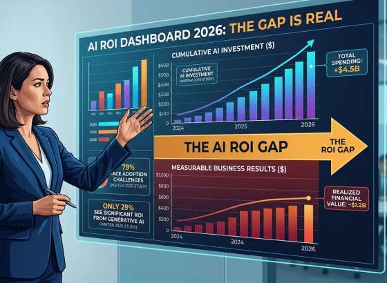 AI ROI for Business: Why Most Companies Are Investing More and Getting Less